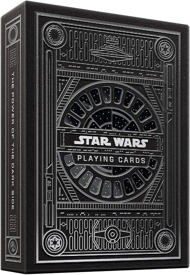 theory11 Star Wars Silver Special Edition - Grey Dark Side Premium Playing Cards Theme Deck