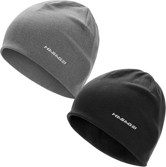 Beanies Skull Caps for Men, Women Warm Helmet Liner Cycling Cap Soft Lightweight Beanie Hat Antistatic Running Beanie