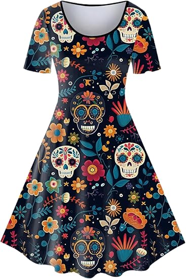 Gothic Dress Women's Vintage Victorian Vampire Costume Cosplay Dress