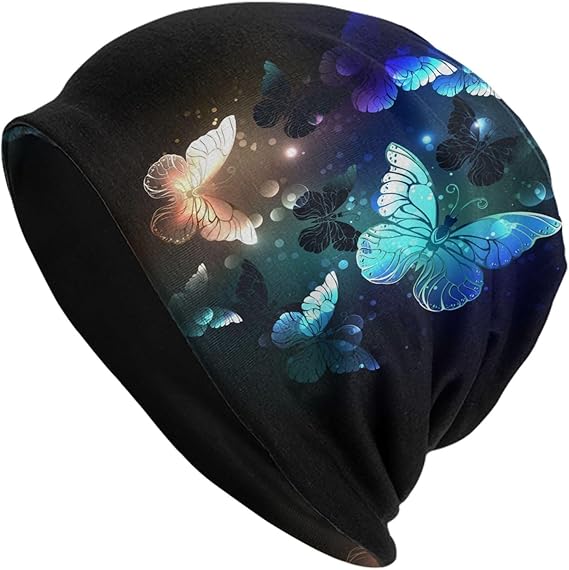 Beanie hat for Men Women Slouchy Beanie Skull Sleep Cap Soft Lightweight Chemo hat Stretch Cancer Headwear