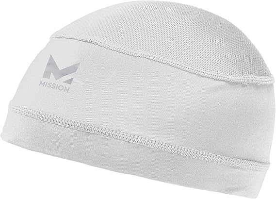 MISSION Cooling Helmet Liner - Lightweight & Breathable - Cools Up to 2 Hours - UPF 50 Sun Protection - Machine Washable
