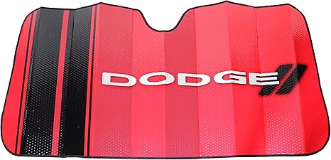 Plasticolor 003705R01 Dodge Red Windshield Sunshade