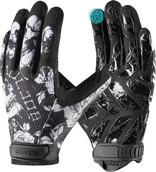 Mechanic Safety Work Gloves, Enhanced Anti-Slip Grip Tactical Gloves, Touchscreen, Bteathable, Ultra-Soft, S-XL