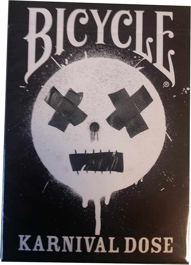 Karnival Black Dose Deck of Bicycle Playing Cards