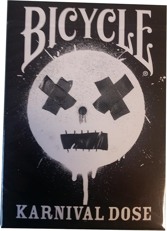 Karnival Black Dose Deck of Bicycle Playing Cards