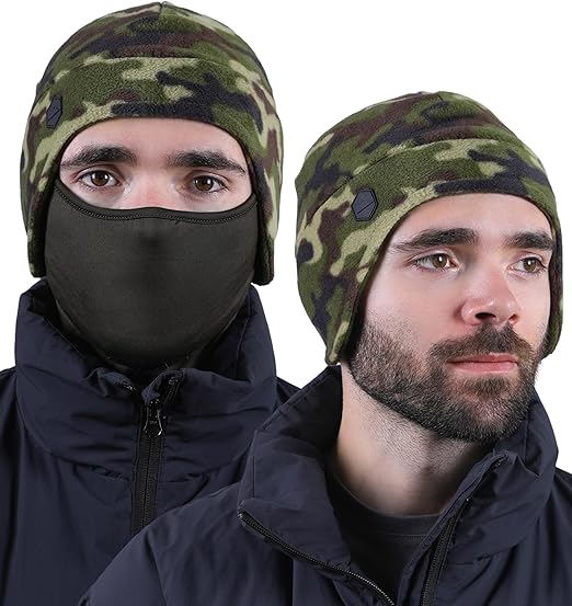 Tough Headwear Skull Cap Beanie - Stretch Fit & Helmet Liner - Wind-Blocking & Winter Running Gear - Lightweight Ski Hat