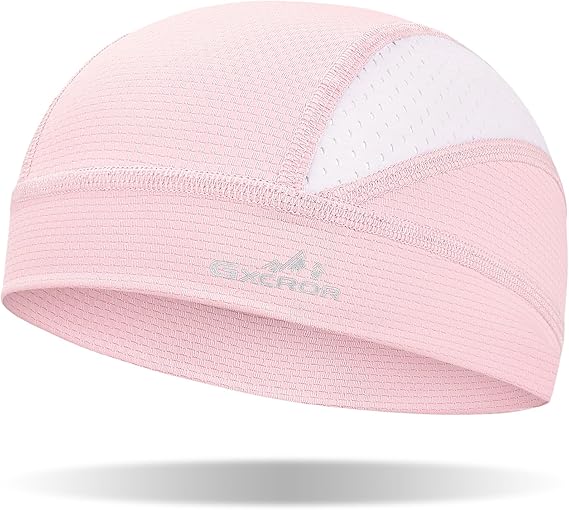 GXCROR Cooling Skull Cap for Men Women Sweat-Wicking Breathable Mesh Liner for Helmets, Summer Cycling Motorcycle