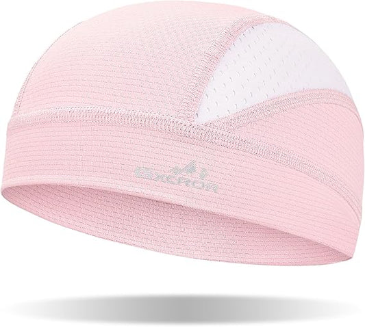GXCROR Cooling Skull Cap for Men Women Sweat-Wicking Breathable Mesh Liner for Helmets, Summer Cycling Motorcycle