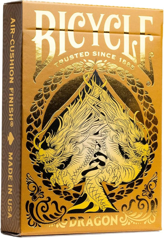 Bicycle Gold Dragon Foil Premium Playing Cards, 1 Deck