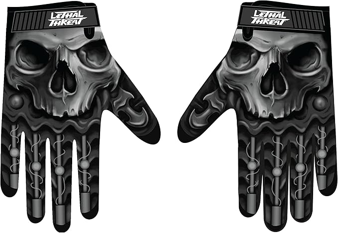 Men's Gloves (Skull Men Hand)(,), 1 Pack