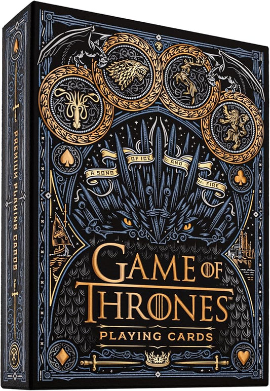 theory11 Game of Thrones Playing Cards, Premium Playing Cards, Poker Size Standard Index, Luxury Playing Cards