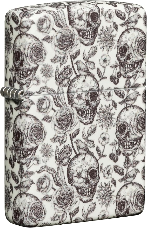 Zippo Skeleton Glow in The Dark 540 Color Pocket Lighter
