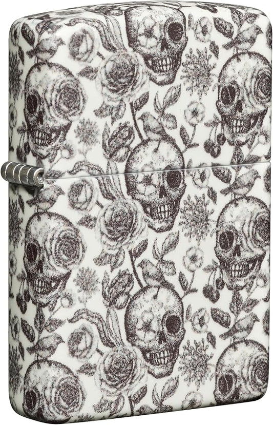Zippo Skeleton Glow in The Dark 540 Color Pocket Lighter