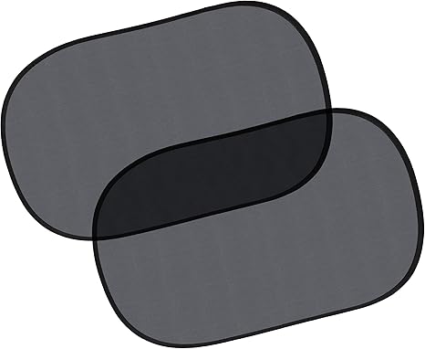 EcoNour Car Side Window Shades for Baby |2 Pack Side Window Sunshade for Kids | 18S Premium Static Cling |Automotive Sun Protection Baby from UV and Sun Glare |Car Accessories Large (21"x14")