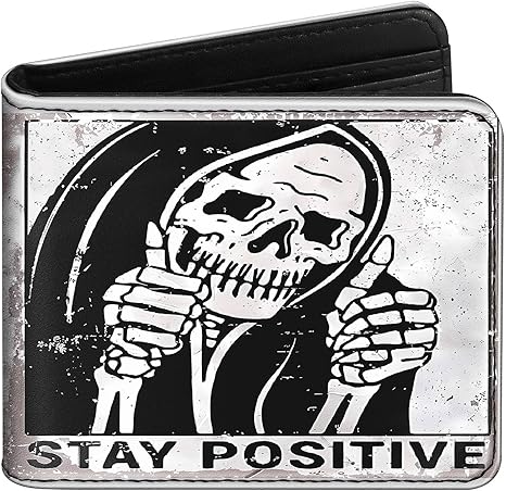 Bistup Boys Wallet for Women Cute Skull Leather Bifold Wallet Fun Skeleton Girls Cool Goth Horror Credit Card Cash Id Holder Rfid Blocking Scary Bi Fold Small Wallets With Coin Pocket Slim Teen Boys