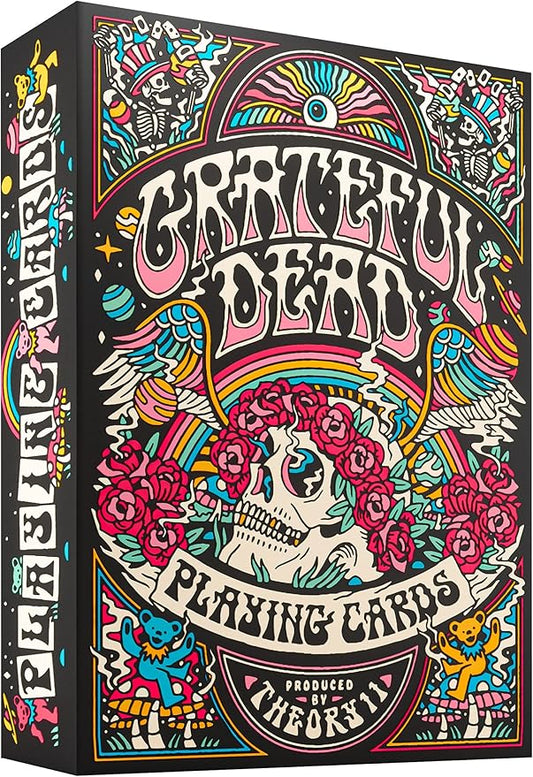 theory11 Grateful Dead Playing Cards Premium Deck with Iconic Band-Themed Artwork