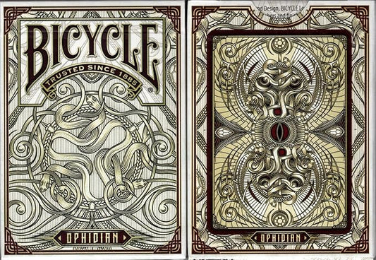 Ophidian Bicycle Playing Cards Poker Size Deck USPCC Custom Limited Edition