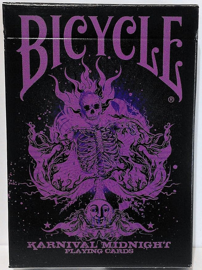 Limited Edition Karnival Midnight Purple Deck Playing Cards by Bicycle