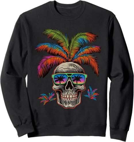 Palm Tree Skull