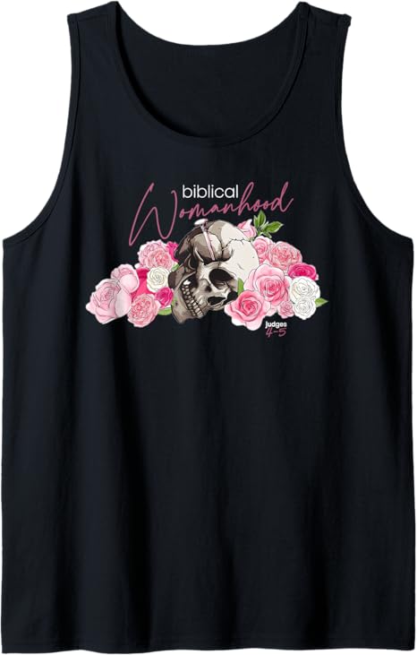 Biblical Womanhood Deborah Judges 4-5 Woman Christian Tank Top