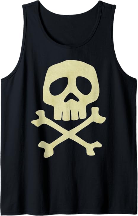 Danzig style Misfit Harlock Skull Tank Top