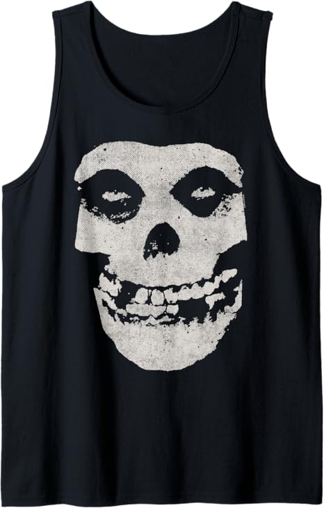 Misfits - Distressed Skull Tank Top
