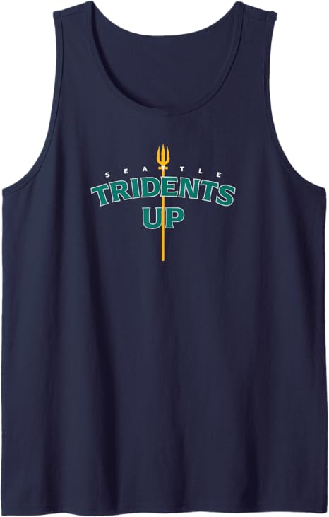 Tridents Up - Seattle Baseball Tank Top