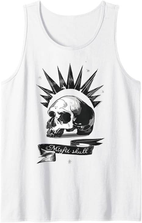 Misfit Skull Tank Top