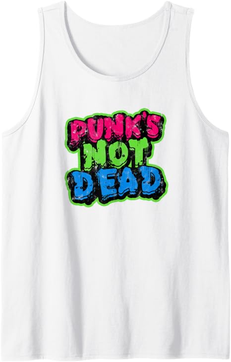 Punk's not dead - Skull for punk rock punker Tank Top