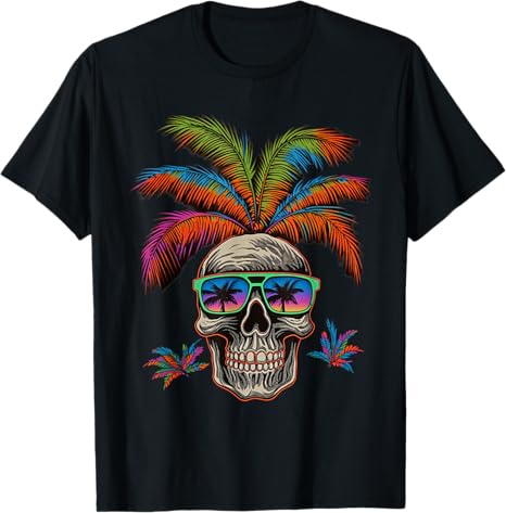 Palm Tree Skull