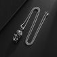 316L Stainless Steel Rebellious Skull Armor Pendant Men'S Hip-hop Punk Necklace Jewelry