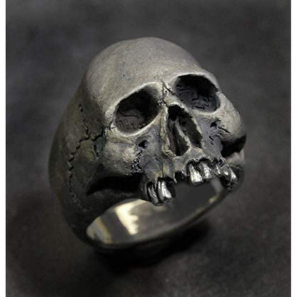 Hot Sale Style New Creative Simple Style Personalized Skull Ghost Head Domineering Men's Ring