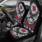 Day of the dead car protector, floral skull car floor mat, mexico cover cushion accessories for Cars, dia de los muertos skull seat cover fo