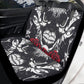 Day of the dead car protector, floral skull car floor mat, mexico cover cushion accessories for Cars, dia de los muertos skull seat cover fo