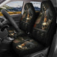 Evil mat for car, skull car rug, evil car seat protector, flame skull seat cover for truck, flower skull seat cover for vehicles, punisher s
