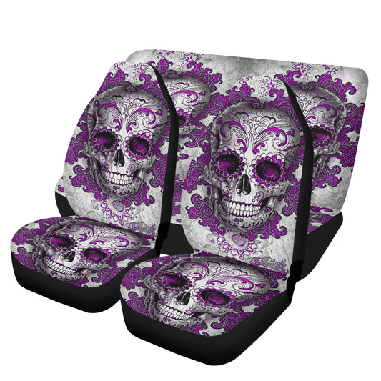 Mexican skull car seat cushion cover, candy skull car seat , calaveras skull car accessories, calaveras skull car protector, calaveras skull