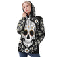 Womens All Over Print Warm Velvet Hoodie
