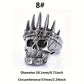 1pc Of Classic European And American Style Ring, Stainless Steel Men'S Ring With Crown And Skull, Domineering And Personality Must-have Ring For Trendy Men The First Choice For Holiday Gifts.