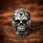 Biomechanical Gothic Skull Ring for His or Her Birthday, Men's Ring, Available in Various Sizes
