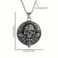 316L Stainless Steel Hell Judge Skull Men's Mighty Fashion Pendant