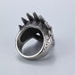 1pc Of Classic European And American Style Ring, Stainless Steel Men'S Ring With Crown And Skull, Domineering And Personality Must-have Ring For Trendy Men The First Choice For Holiday Gifts.