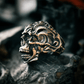 Biomechanical Gothic Skull Ring for His or Her Birthday, Men's Ring, Available in Various Sizes