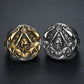European and American fashion, popular, retro, domineering skull head AG ring, light luxury, trendy, high-end, versatile ring, suitable for daily wear, a gift for friends, boyfriends, and husbands