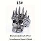 1pc Of Classic European And American Style Ring, Stainless Steel Men'S Ring With Crown And Skull, Domineering And Personality Must-have Ring For Trendy Men The First Choice For Holiday Gifts.