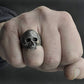 Hot Sale Style New Creative Simple Style Personalized Skull Ghost Head Domineering Men's Ring