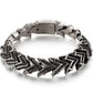 Punk Rocker Skull Bracelet For Men Cool Stainless Steel Chain Men's Bracelets Accessories Gothic Biker Jewelry Male Dropshipping