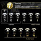 ICEDOUTBOX Moissanite Crown Skull Ring For Men Lab Diamond Sterling Silver Iced Out Hip Hop Rings for Woman Sparkling Jewelry