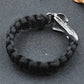Wicca Skull Rune Bead Bracelet Odin Raven Stainless Steel Viking Bracelet Men Slavic Jewelry Vikings Accessories Vikingos Bangle