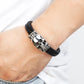 TYO Cool Style Men Leather Bracelets & Bangles Skull Owl Scorpion Snake Braided Wrap Stainless Steel Bracelets For Halloween