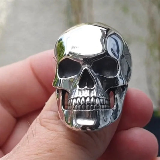 New Skull Rings Skeleton Men Rings Alloy Rock Punk Halloween Party Gift Classic Rings For Men Accessories